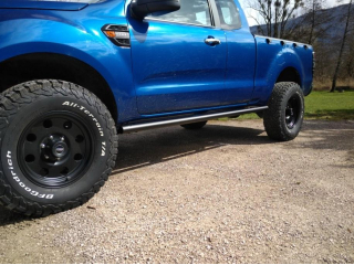 Protections tubulaires de bas de caisse Ford Ranger N4-Offroad