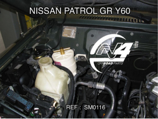 Kit de montage préfiltre Racor pour Nissan Patrol Y60 N4-Offroad